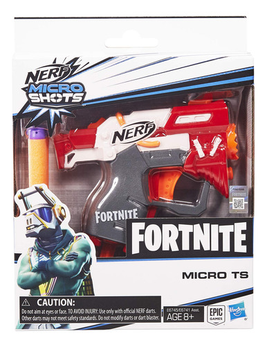Amplificador Lanzador De Dardos Nerf Fortnite Ts Microshots