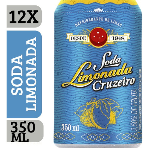 Soda Limonada Galeguinha 350ml (12un)