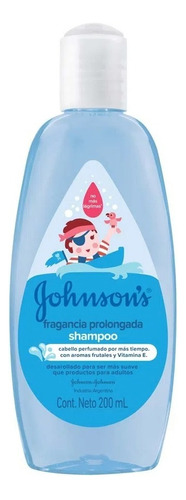 Shampoo Johnson Baby Fragancia Prolongada 200 Ml