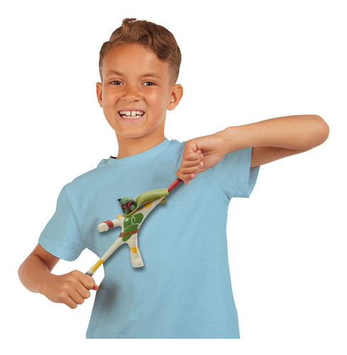 Boneco Elástico Boba Fett Star Wars Stretch 17 cm 3494 Sunny
