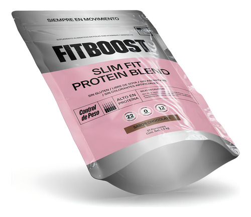 Fitboost Slim Fit | Sabor Chocolate | 1.5kg | 37 Porciones