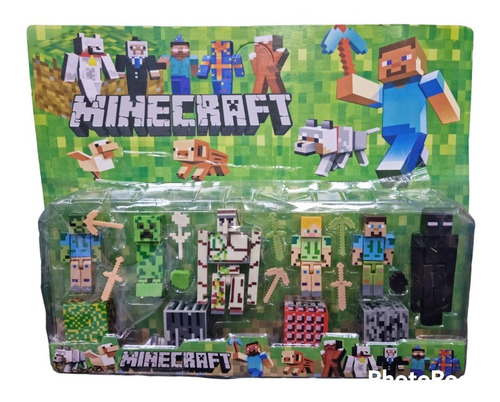 Set Figuras Minecraft