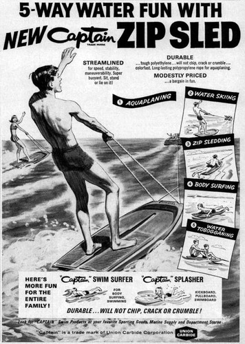Imagen 5 de 5 de Tabla De Esquiar Captain Zip Sled ***50***