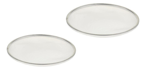 2 Piezas 8inch + 10inch Mesh Drum Head Mute Almohadillas