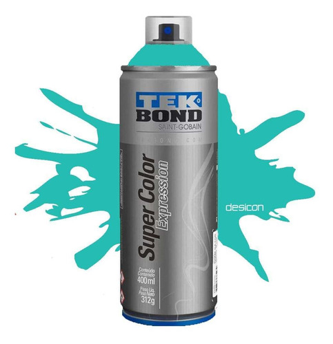 Tinta Spray Verde Boreal 559 Expression 400ml 312g Tekbond