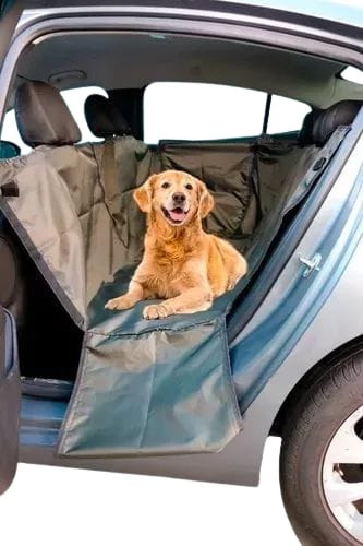 Pet Cover Funda Cubre Asiento Para Auto Perro Mascotas Color Negro