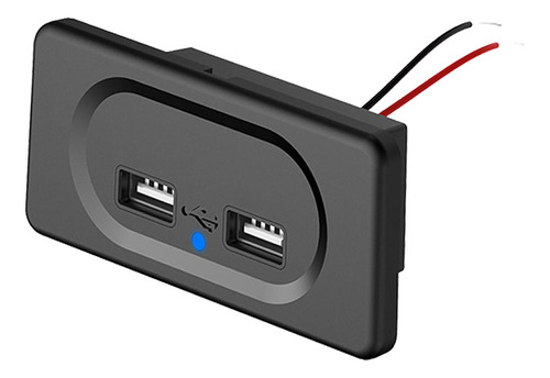 2 Puertos Usb Dual Cargador Enchufe 12v - 24v Para Barco