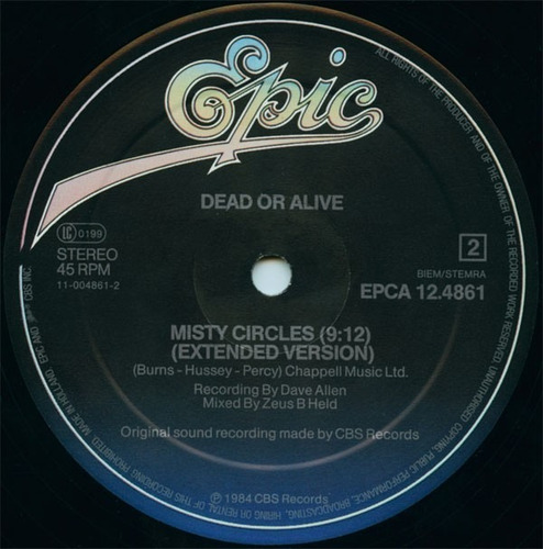 Vinilo Dead Or Alive - You Spin Me Round (like A Record) (Usado)