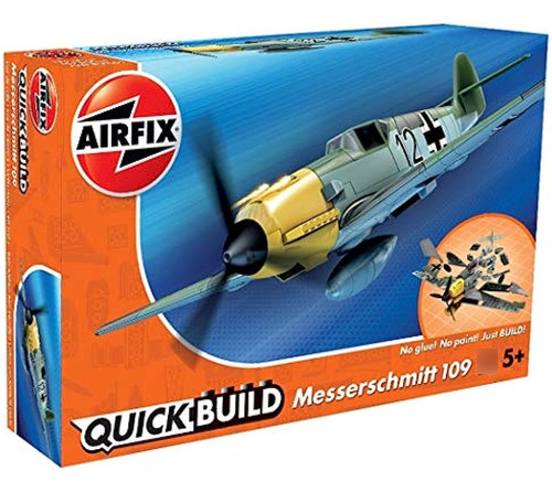Kit De Modelo De Avión Airfix Quickbuild Messerschmitt 109