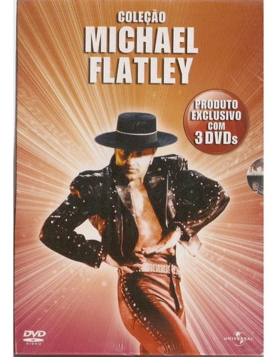 Coleção Michael Flatley Box 3 Dvds