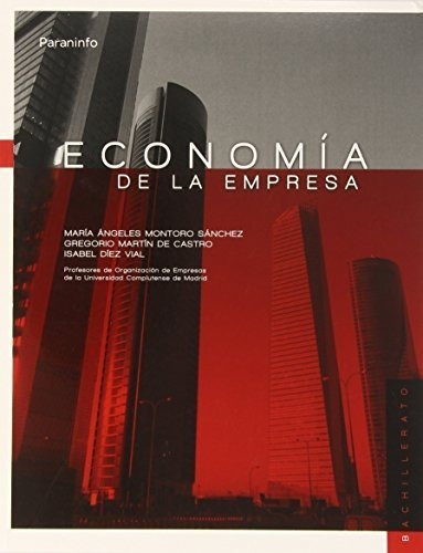 Economãâa De La Empresa, De Diez Vial, Isabel. Editorial Ediciones Paraninfo, S.a, Tapa Blanda En Español