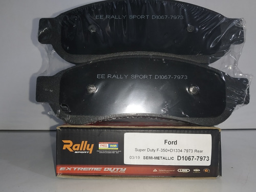 Pastilla De Freno Delantera Super Duty F350 11/12  (7973)