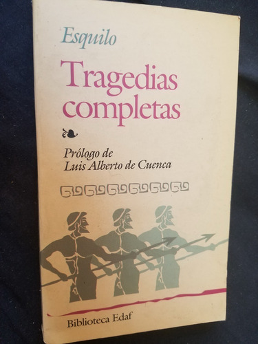 Tragedias Completas Esquilo Teatro Edaf