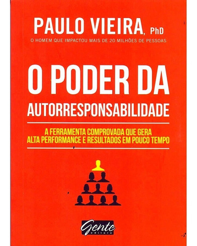 Imagem 1 de 2 de O Poder Da Autorresponsabilidade Livro De Bolso Paulo Vieira