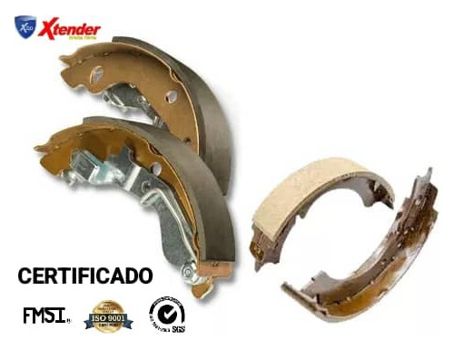 Bandas De Freno Traseras Toyota Fortuner 06 07 08  4465