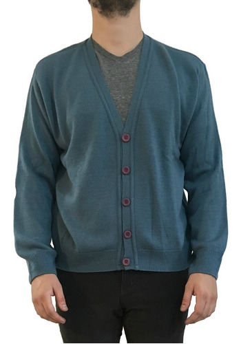Cardigan Saquito Sweater Con Botones Invierno Borgia