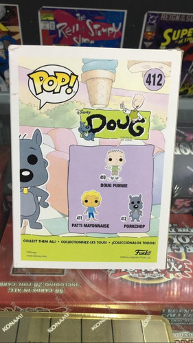 Funko Pop! Disney - Doug - Porkchop #412 - Original