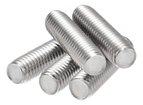 Uxcell 10pcs M8 X 30 Mm Varilla Completamente Roscada 304 De