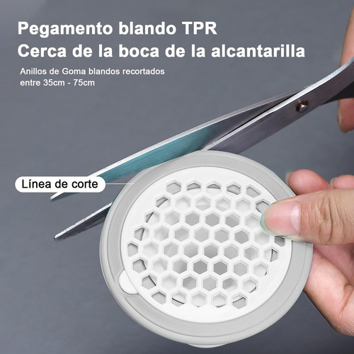 3 Pcs Alcantarillado Núcleo Drenaje Piso Anti-olor Núcleo
