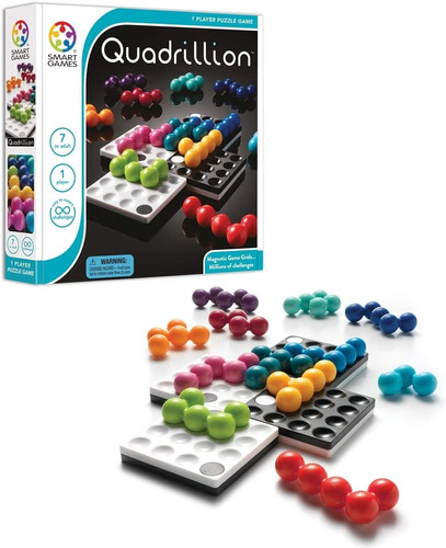 Juego De Mesa Lógica Didáctico Smart Games Quadrillion Sg540