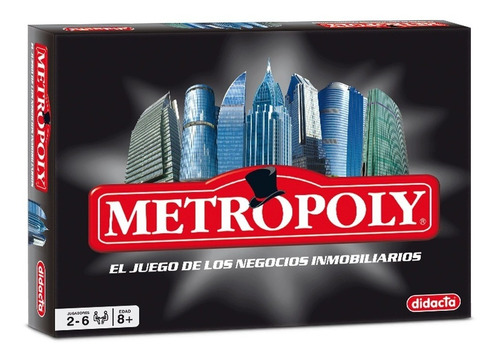 Juego De Mesa Metropoly Didacta Con Barrios De Montevideo