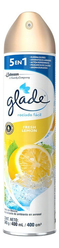 Aromatizante En Aerosol Glade Fresh Lemon 400ml