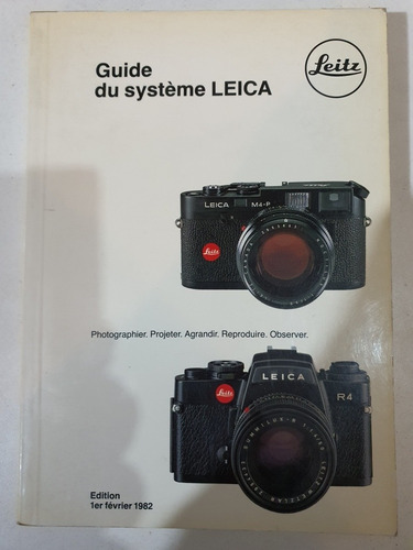 Libro Guide Du Systeme Leica M4-p Y R4