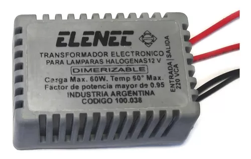 Transformador Electrónico Equipo D Control Halógenos Led 12v