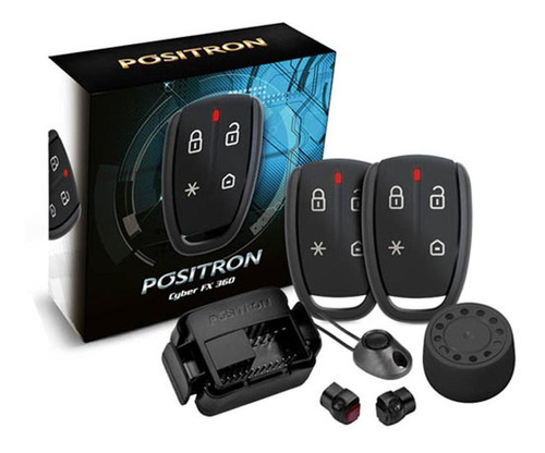 Alarma De Auto Positron Cyber Fx 360 Us Con Control Remoto C