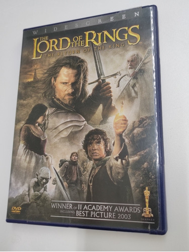 Dvd The Lord Of The Rings The Return Of The King 2 Disc 