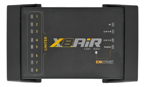 Procesador de audio Bluetooth Expert X8 Air mediante App Limiter
