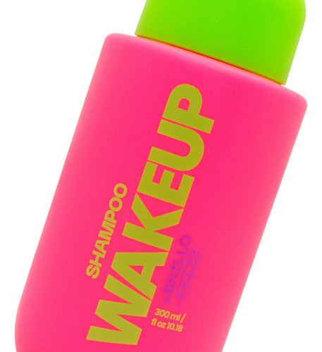 Primont Wakeup Shampoo Pelo Anti Frizz Brillo 300ml 3c