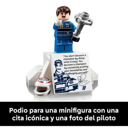 Lego Icons 10353 Williams Racing Fw14b Y Nigel Mansell