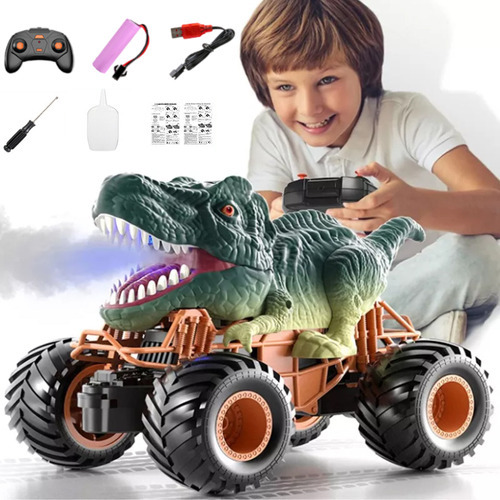 Camión De Juguete Con Forma De Dinosaurio Para Niños Con Luc