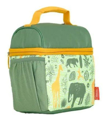 Thermos Pop Top - Verde - Reino de la Selva - 21 cm - 18 cm