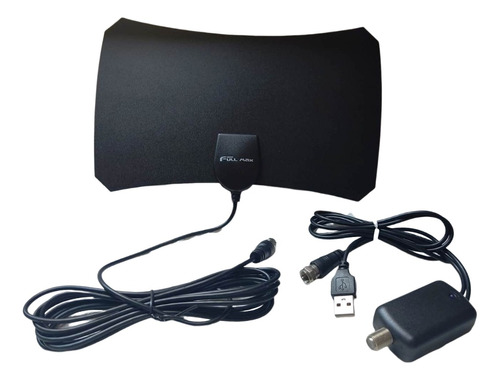 Antena Digital Hdtv Interior Y Exterior 1080p Full Max 