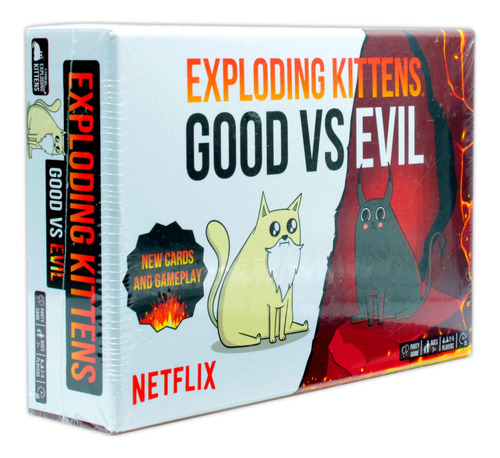 Exploding Kittens Party Game Cards Game Good Vs Evil 2022