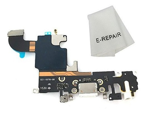 E-repair Auricular De Carga Jack Flex Cable Reemplazo Tav6u