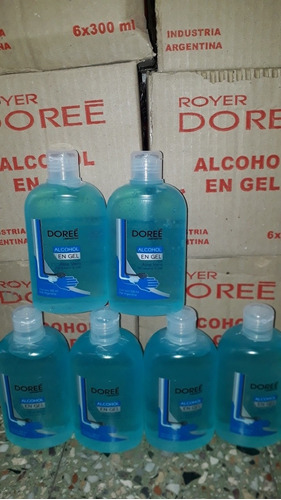 Alcohol En Gel Doree X300  !x6 Unidades!