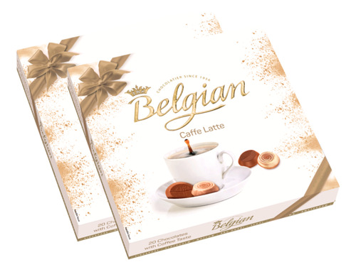 Bombones De Chocolate Con Cafe The Belgian 16 Un Pack X2