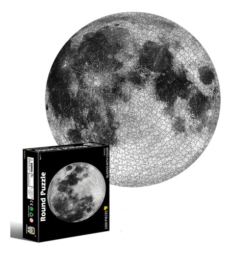 1000 Piezas Rompecabezas Luna Puzzle Infantil Para Adultos