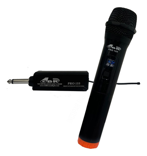 Microfono Inalambrico Gbr Vhf Pro 155