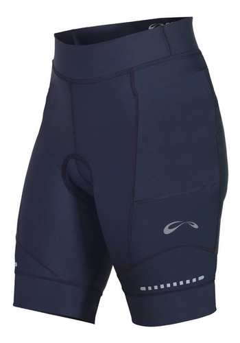 Bermuda Ciclista Sol Sports Matrix Feminina Preto