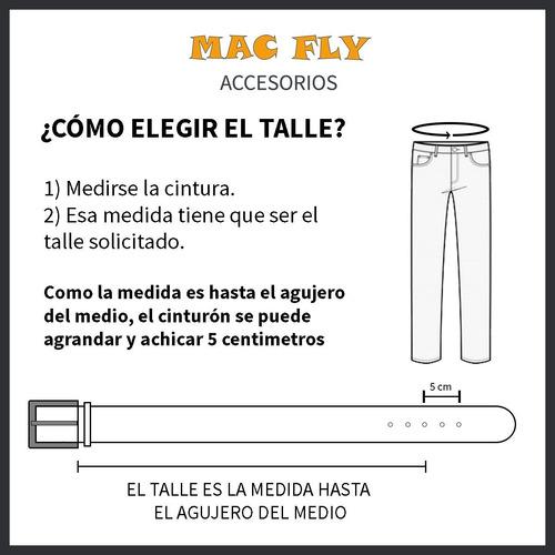 Imagen 3 de 4 de Cinturon Cinto Hombre Liso Cuero Reconstituido Ancho 3.5 Cm