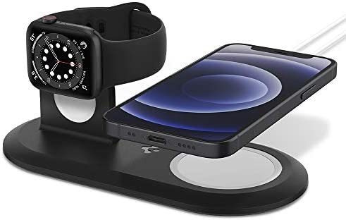 Imagen 1 de 7 de Base Spigen Mag Fit Duo Para Magsafe Y Apple Watch