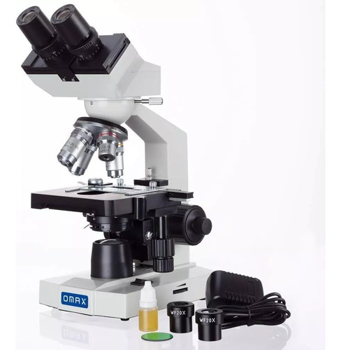 Microscopio Biologico Binocular Omax 40x-2500x 