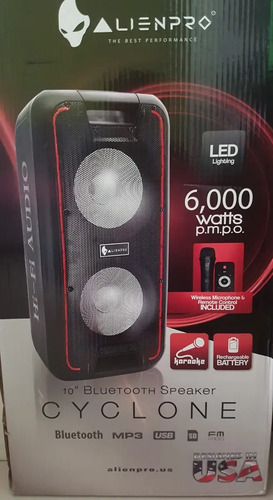 Bocina De Sonido Alienpro 6.000watts | Envío gratis