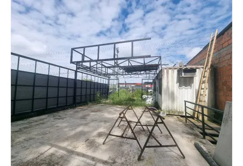 Lote Comercial Con Estructura Para Local Comercial Excelente Ubicacion