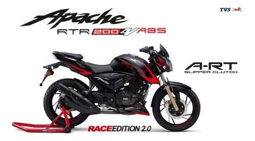 Imagen 2 de 8 de Tvs Rtr 200 4v Bs6 New ,,navegacion,full Led Nueva Grafica