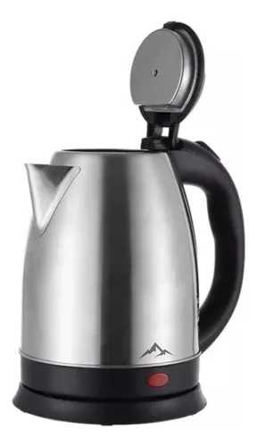 Jarra Eléctrica St-6011 De 1.8 Litros | Hervidor Rápido Y Seguro Con Apagado Automático | Diseño Moderno, Base Giratoria 360°, Ideal Para Té, Café Y Más Alta Calidad Black Mount